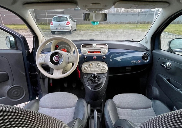 Fiat 500 cena 23900 przebieg: 94400, rok produkcji 2014 z Knurów małe 211